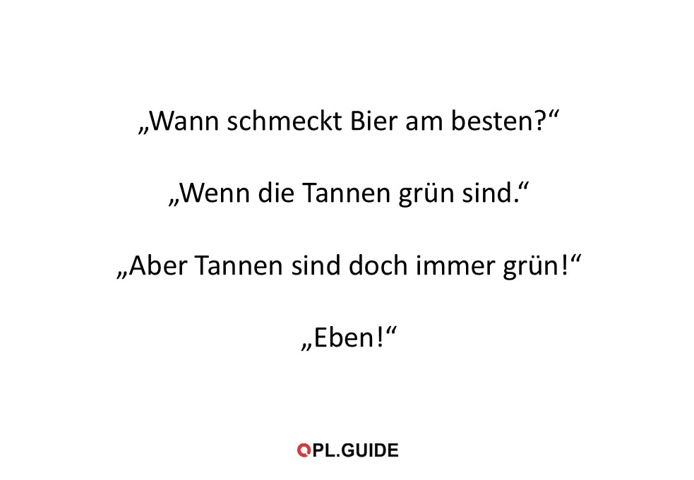 Vorsicht Witz!