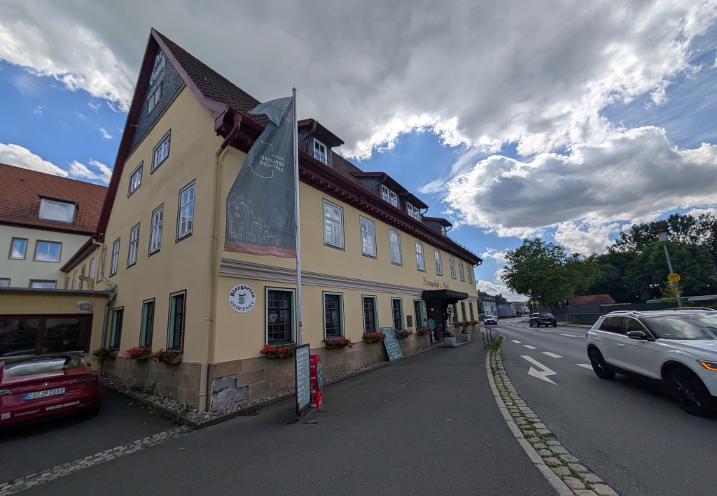 Der Grosch bei Coburg: hat keinen Spaß gemacht