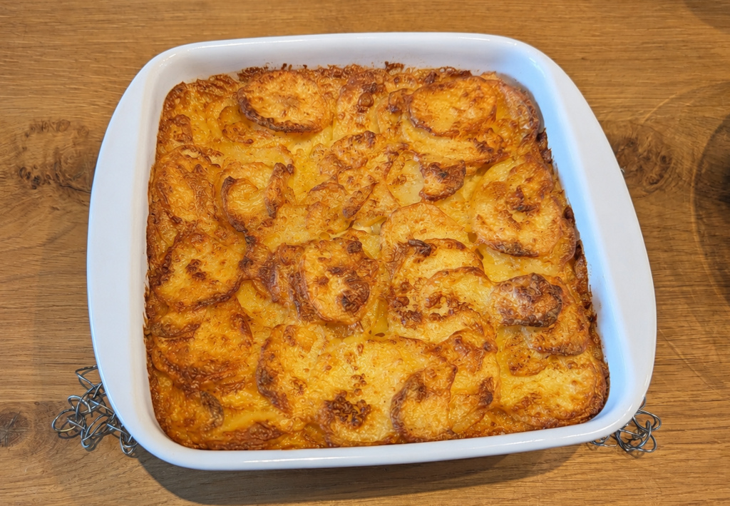Kartoffelgratin (Gratin Dauphinois)