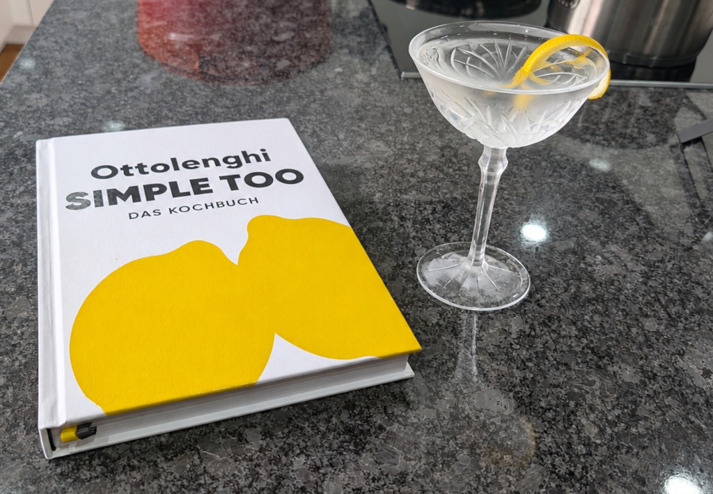 So, Wochenende, Martini, und der neue Ottolenghi ist auch da